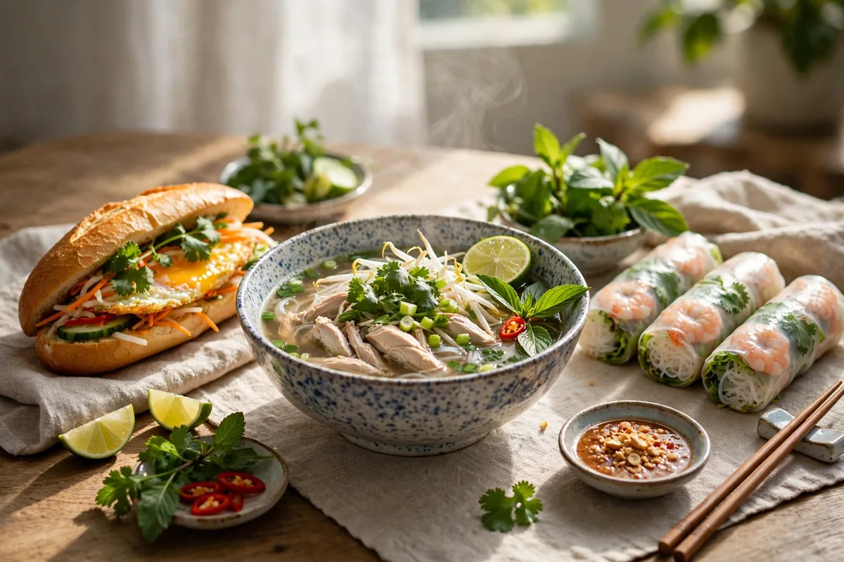 What should I order for a light morning meal at Co Chung?