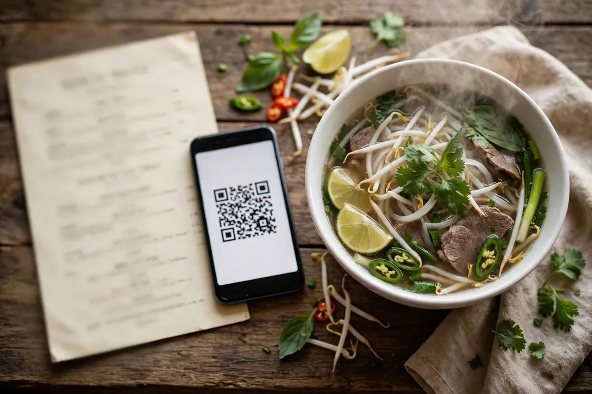 What does the Co Chung menu card look like?