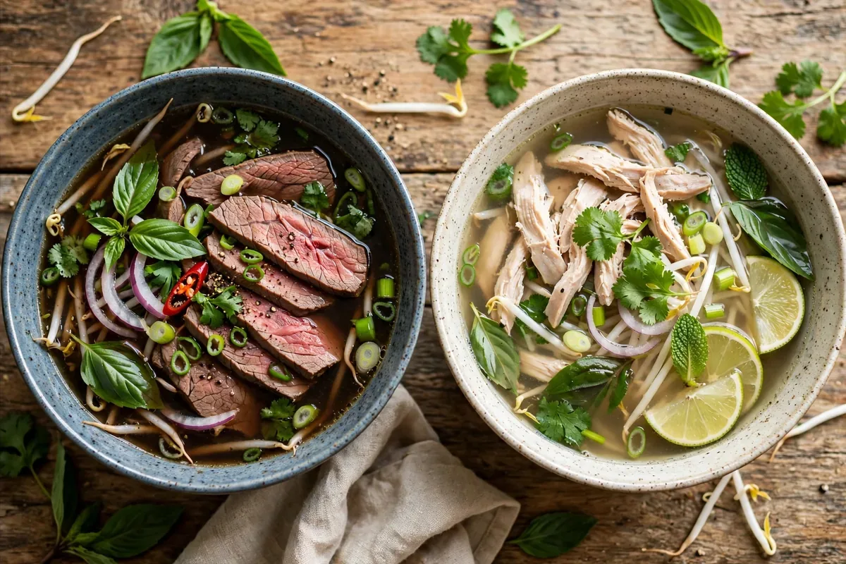 Pho Bo vs Pho Ga: which pho to order