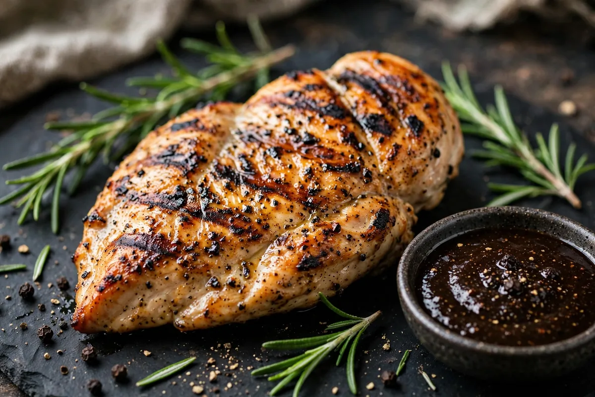 The Signature Grilled Chicken Chop is the dish to judge Collins by