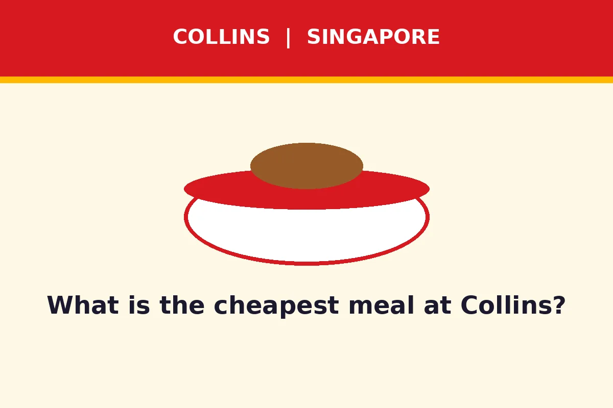 What is the cheapest meal at Collins?