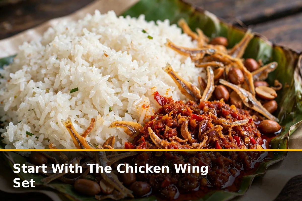 Start With The Chicken Wing Set