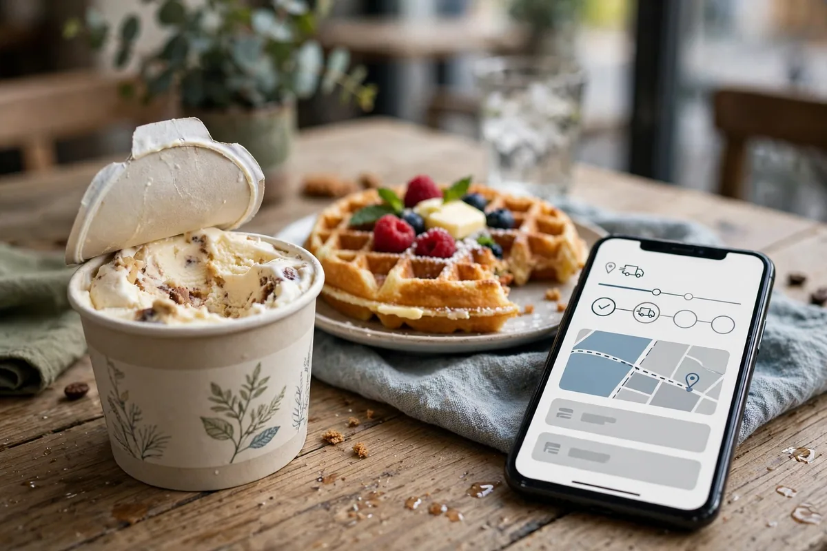 Creamier delivery menu FAQ