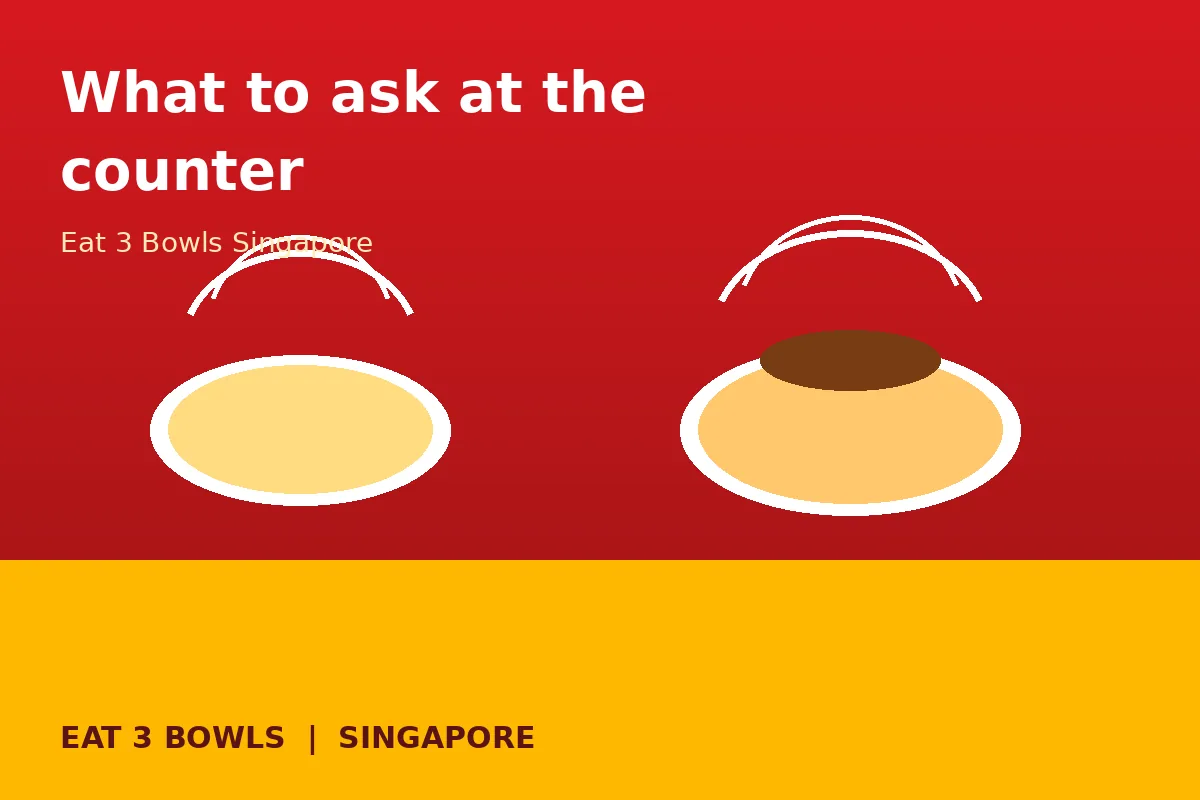 What to ask at the counter