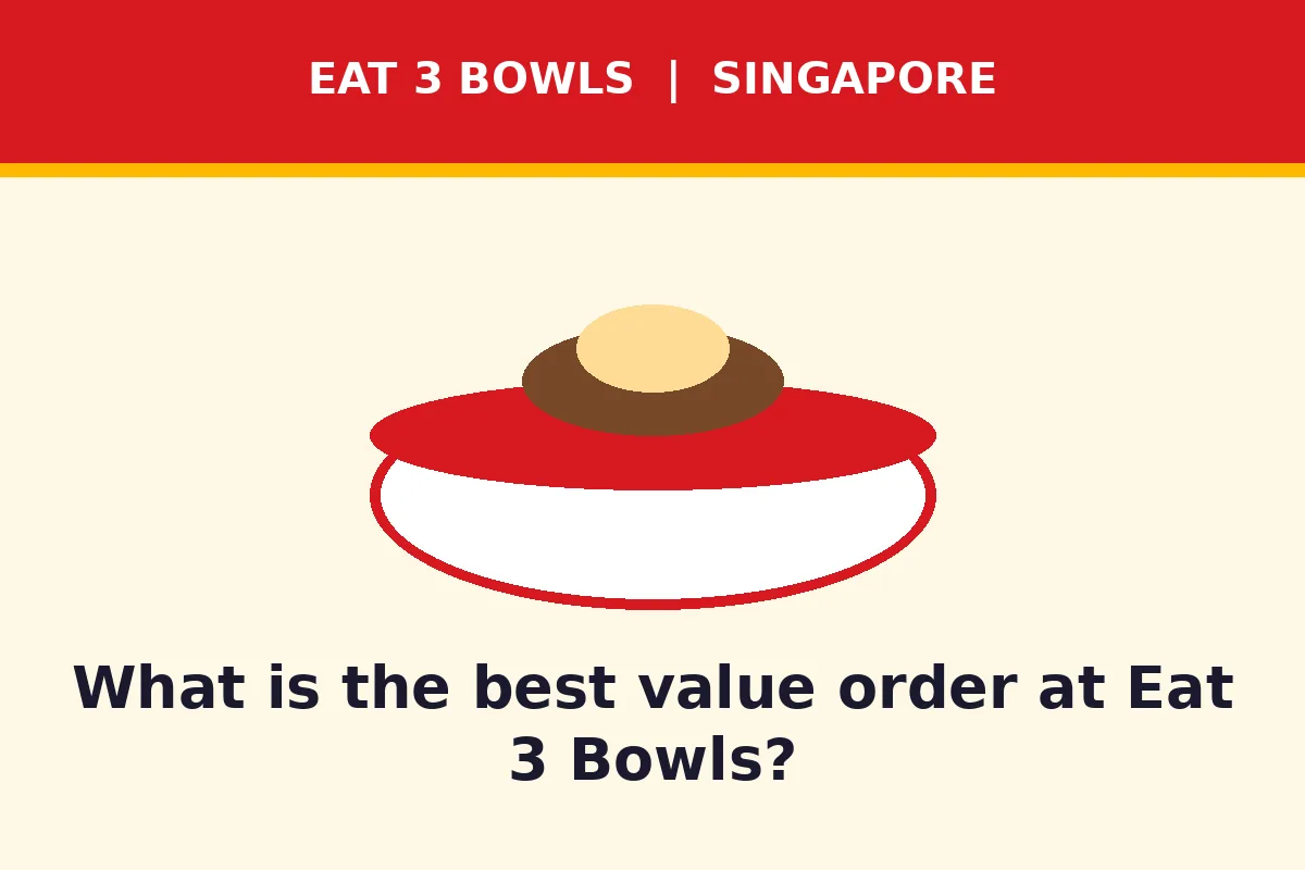 What is the best value order at eat 3 bowls?