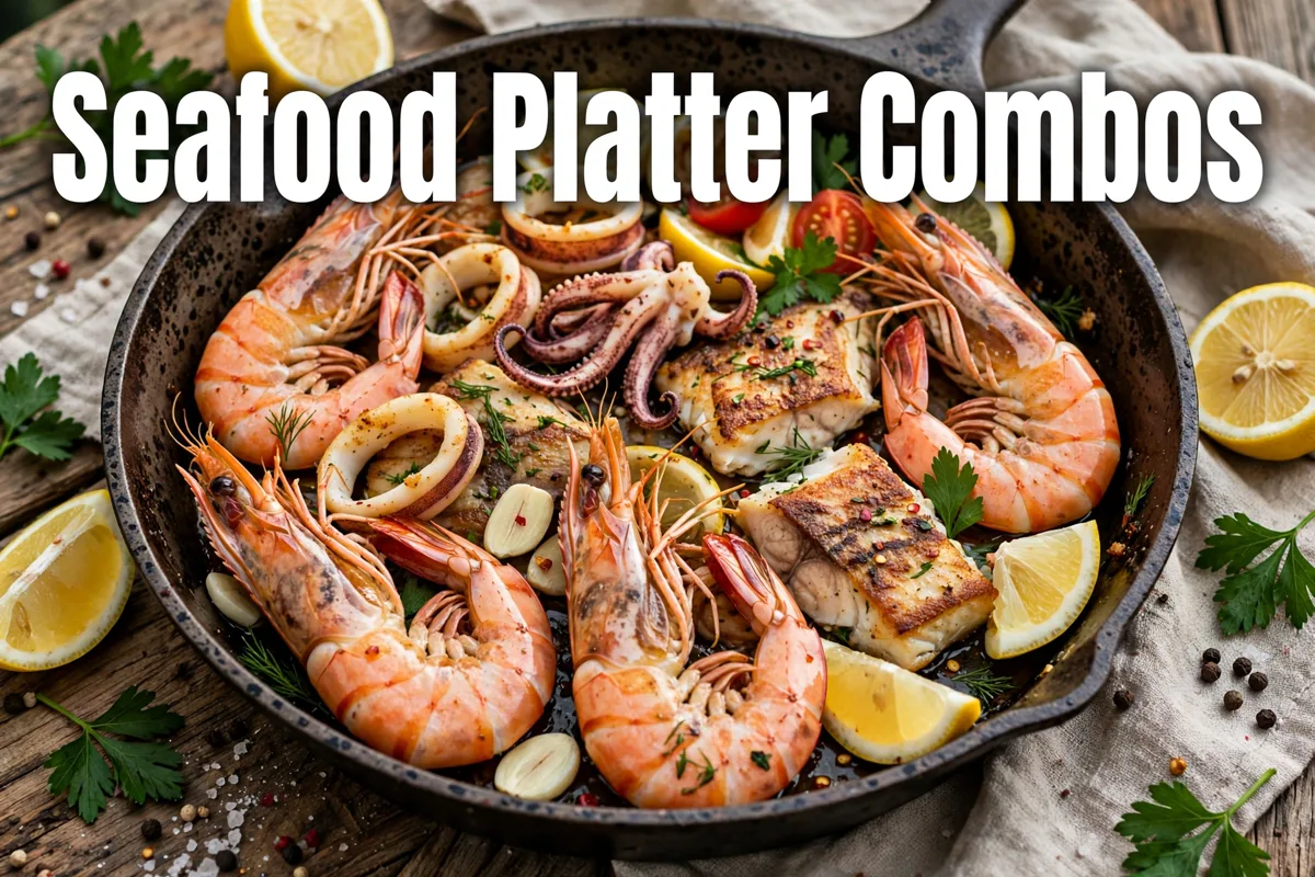 Seafood platter combos