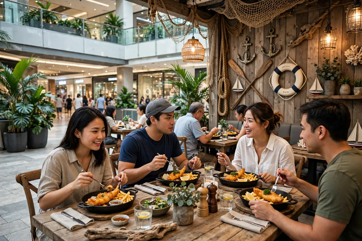 Where is the nearest Fish & Co outlet in Singapore?