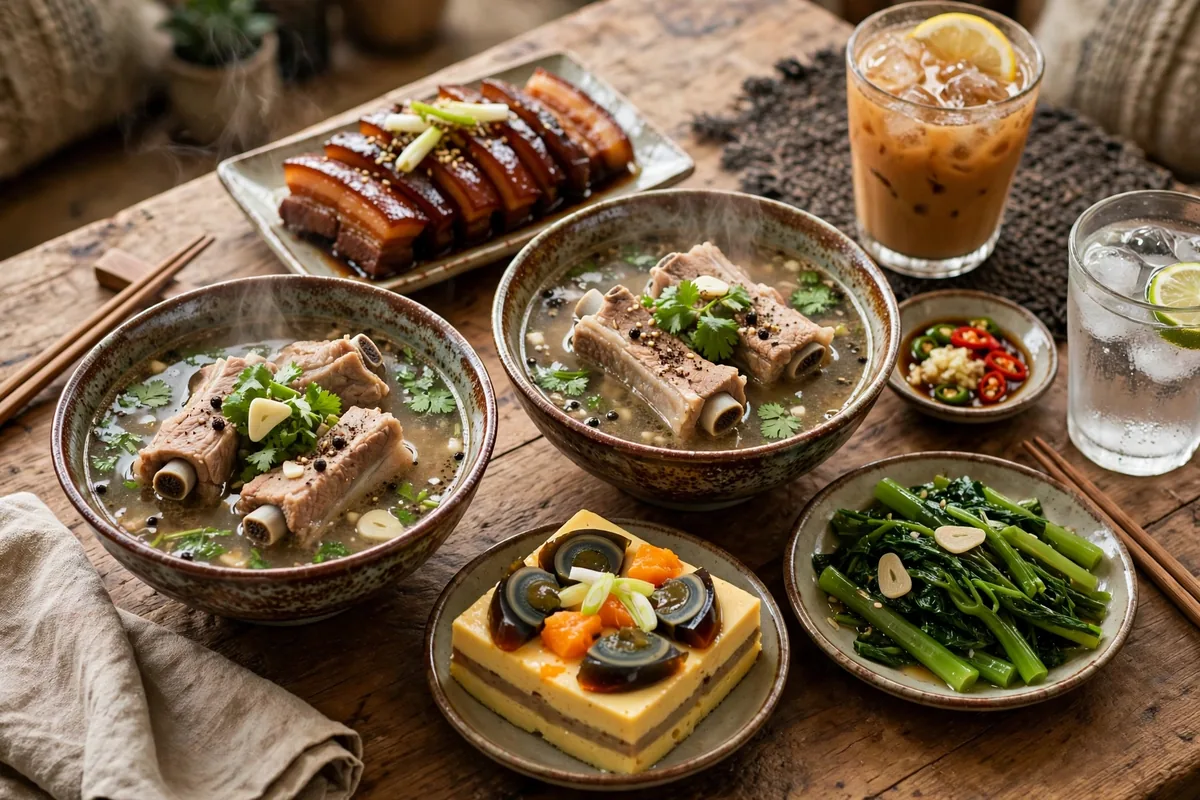 The 2020 set meals show what a Founder combo looks like