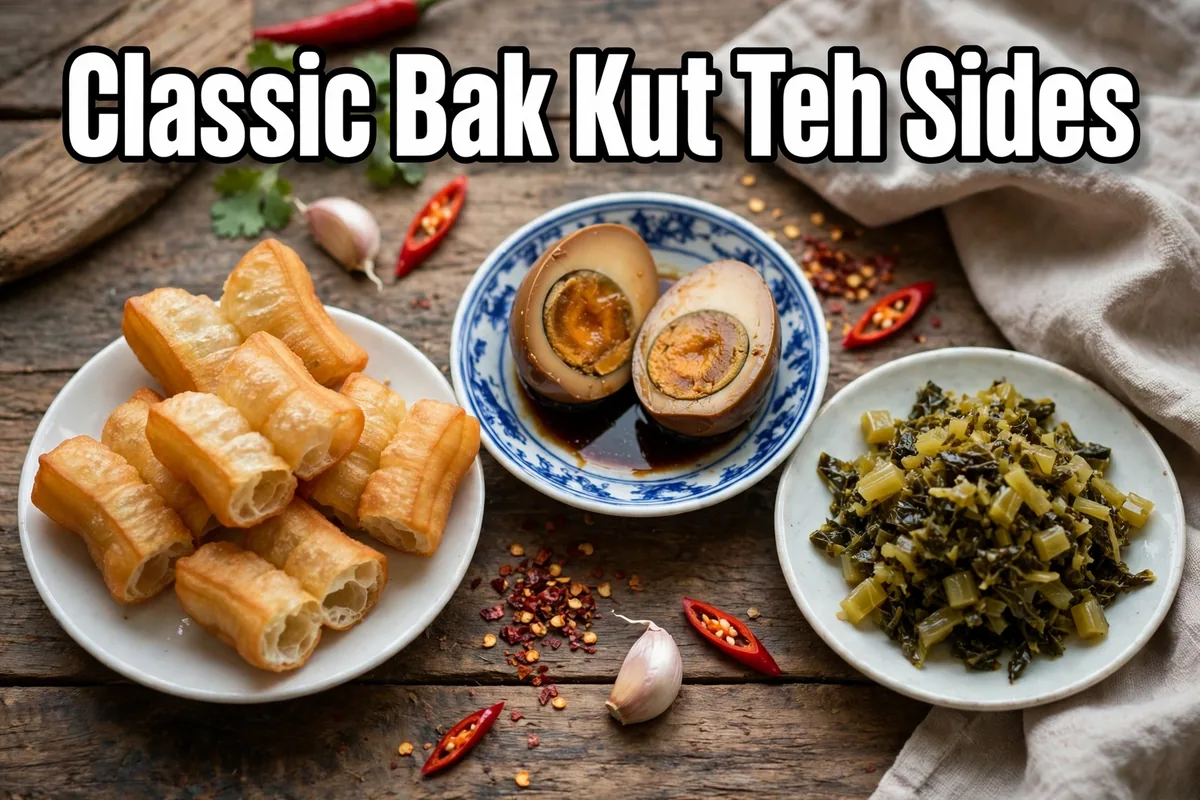 What Sides Go With Bak Kut Teh at Founder?