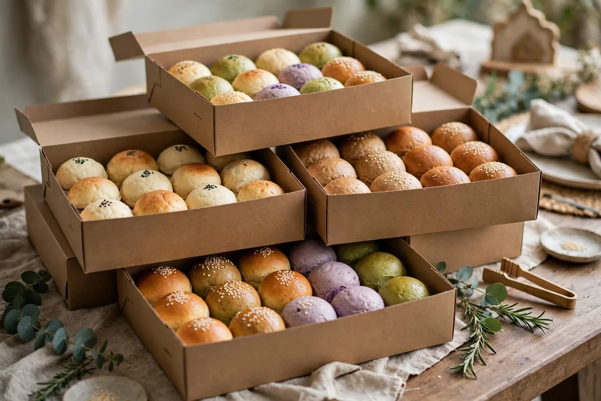 How many mini buns do I need for a party?