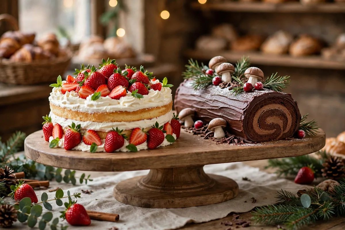 Seasonal cakes and festive specials