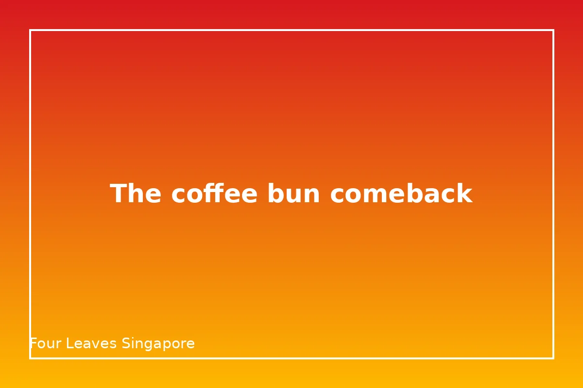 The coffee bun comeback