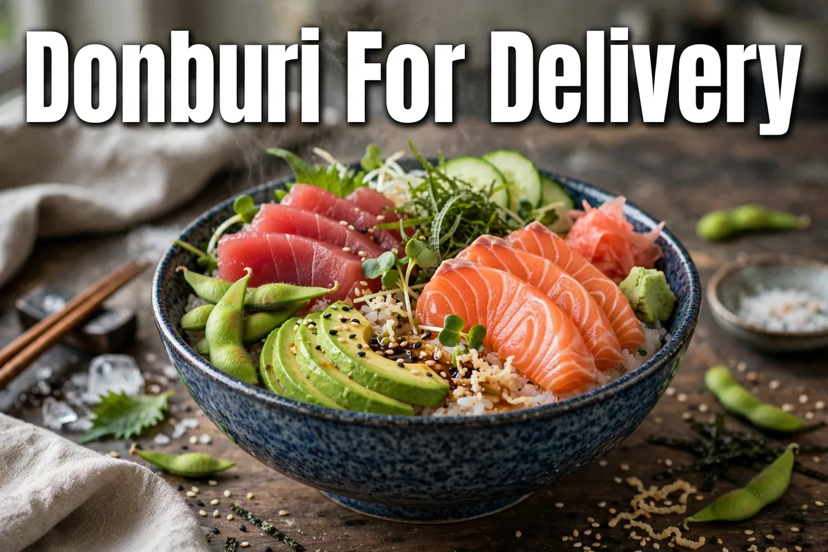 Donburi For Delivery