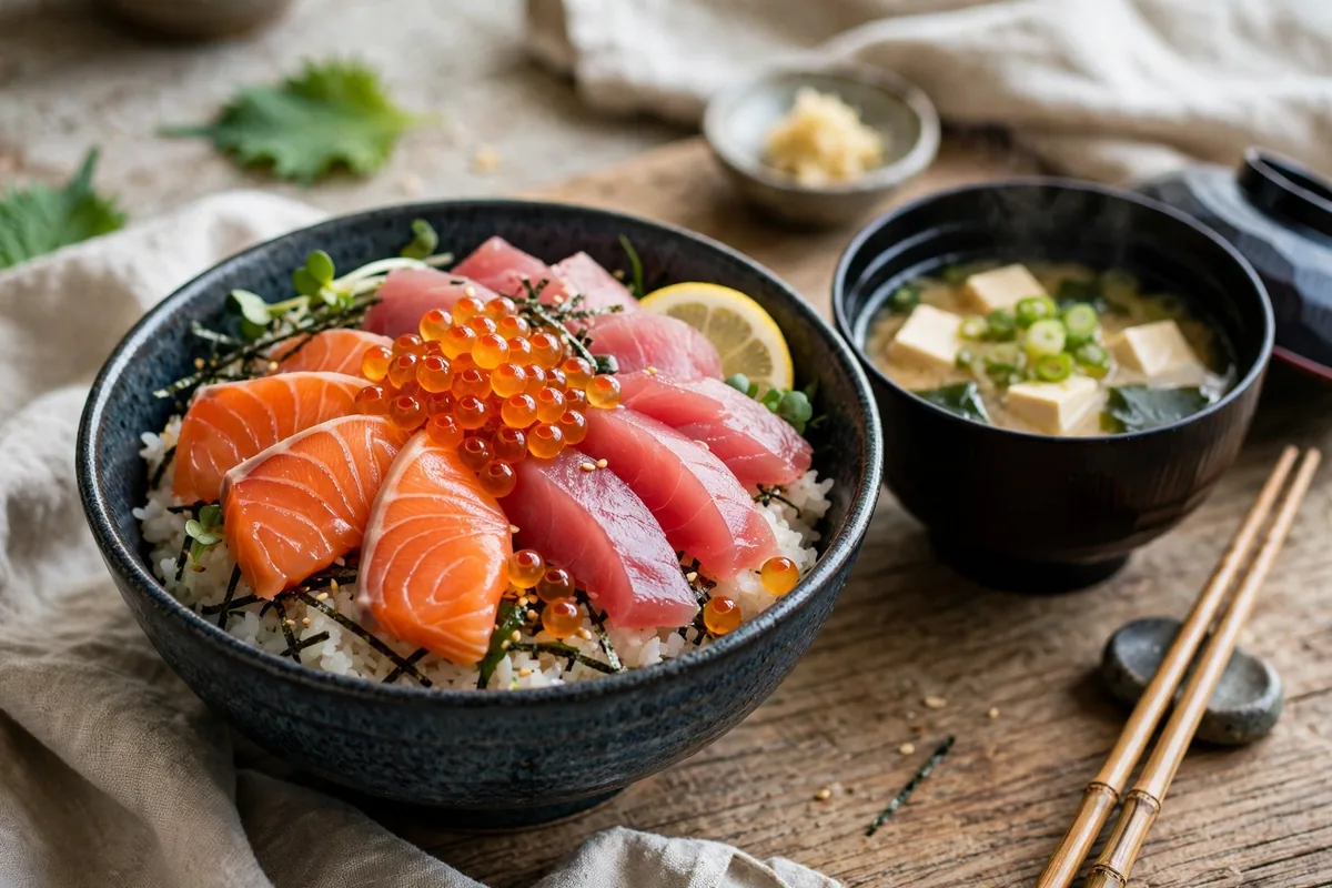 What donburi does Gochi-So Shokudo serve?
