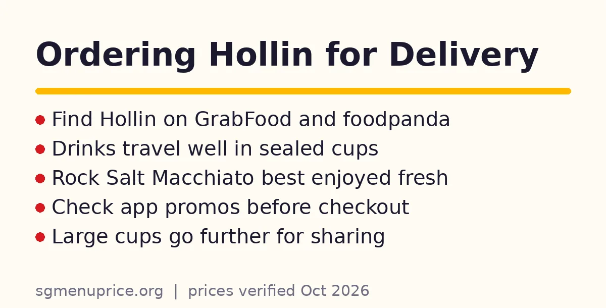Does Hollin deliver in Singapore?