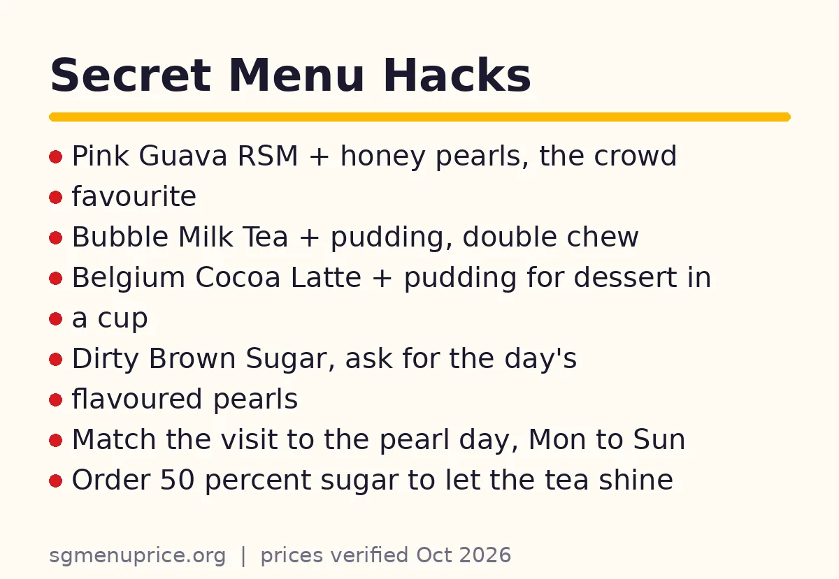 Does Hollin have a secret menu?