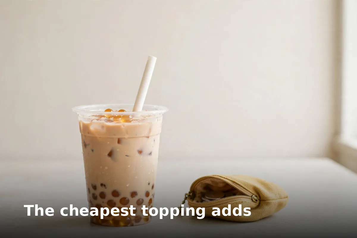 The cheapest topping adds