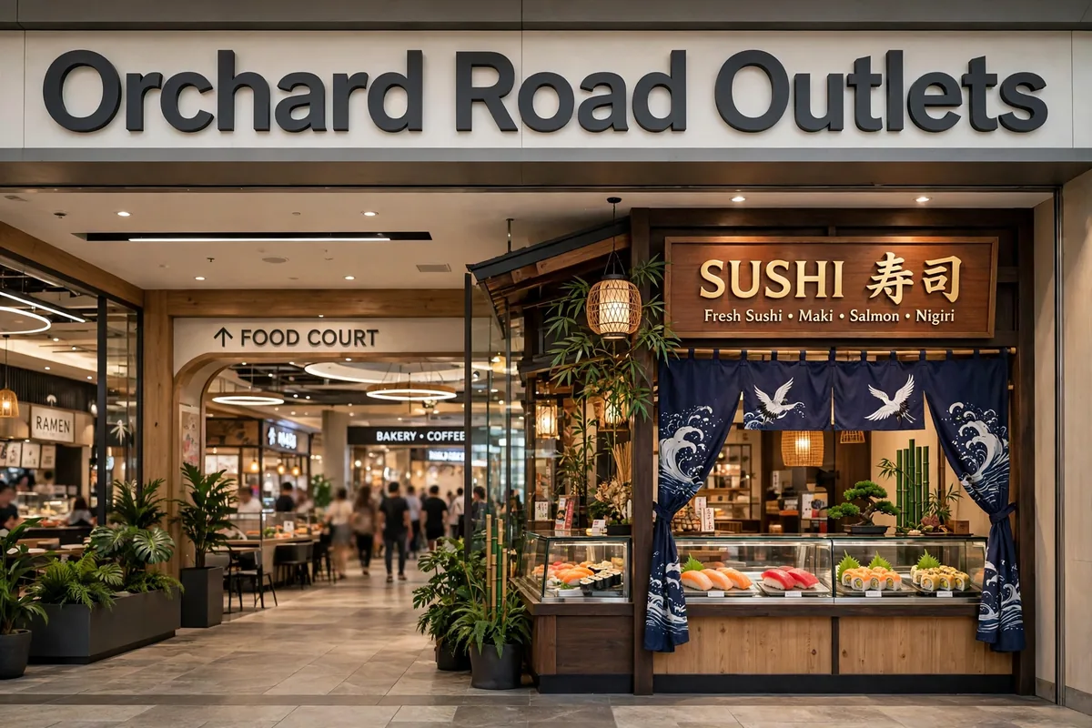 Former Orchard Road Outlets
