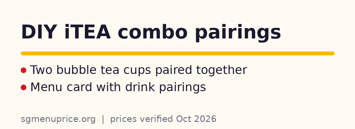 Do iTEA combo meals exist?