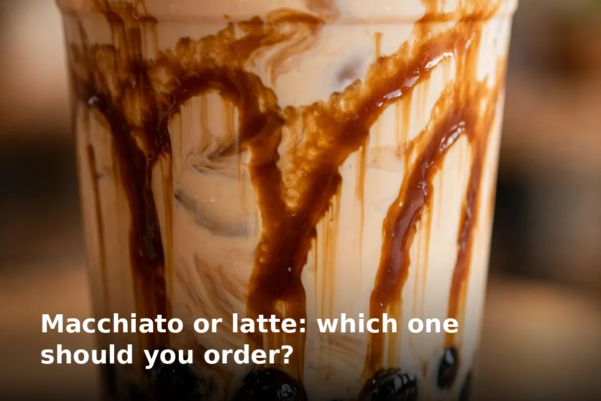 Macchiato or latte: which one should you order?