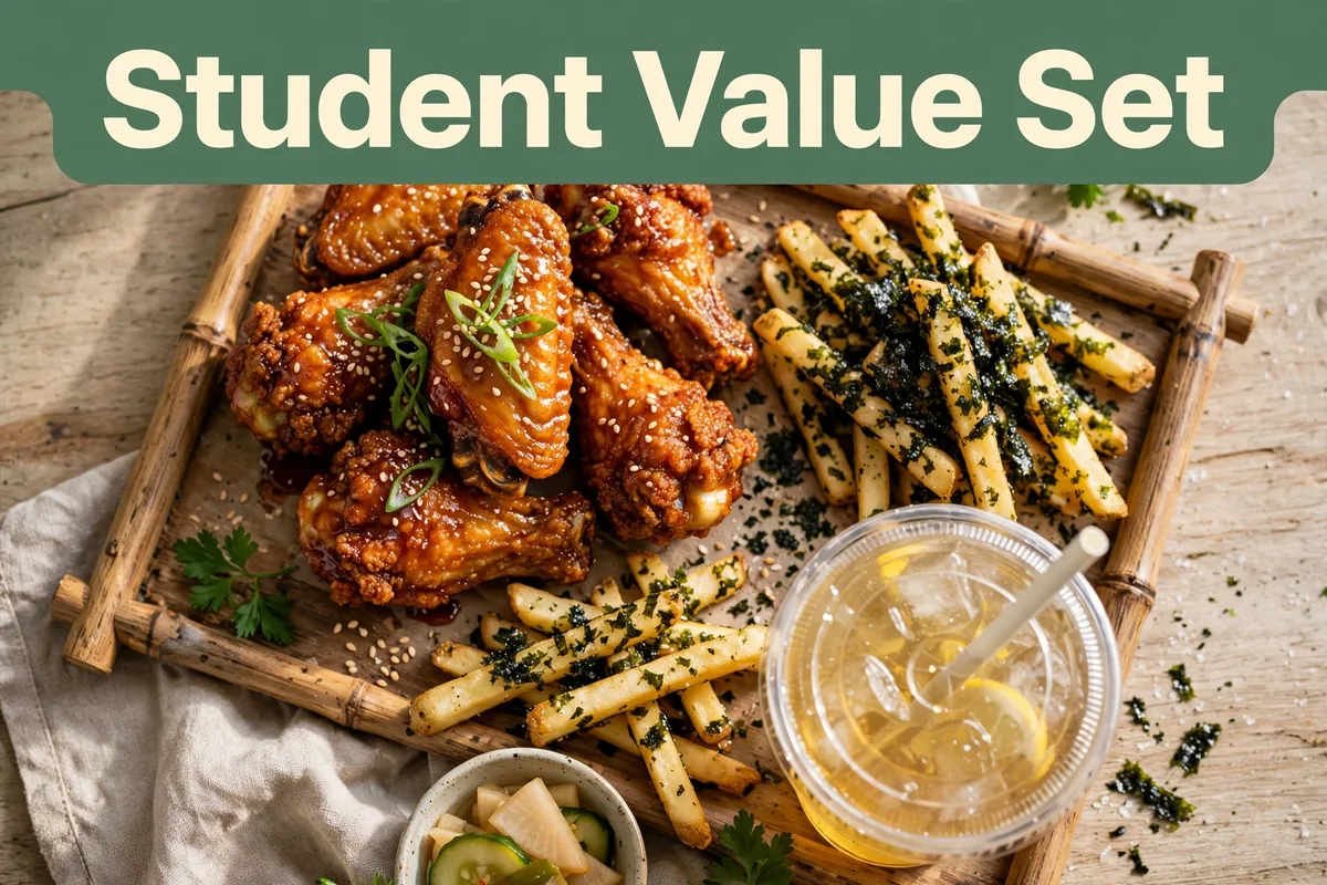 Student value set at Jinjja Chicken