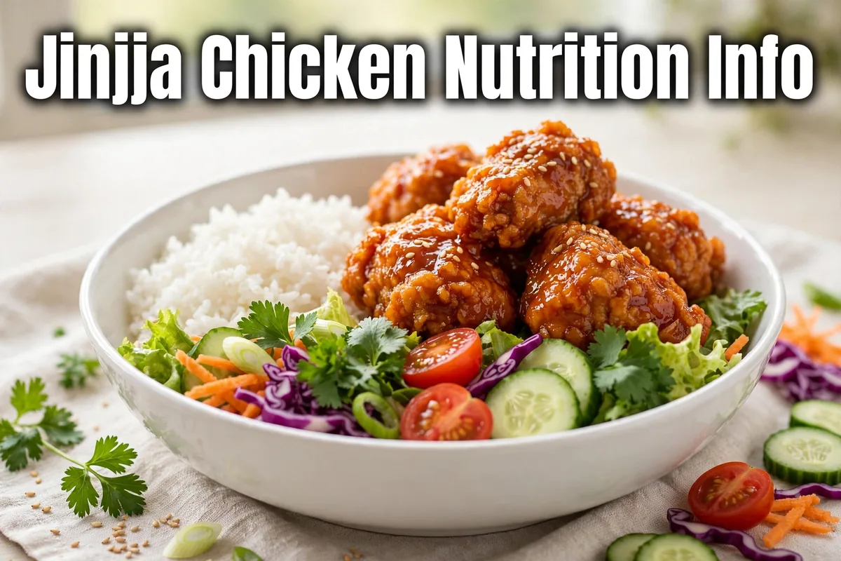 Jinjja Chicken Nutrition Info