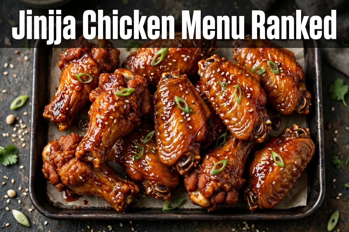 Jinjja Chicken Menu Ranked