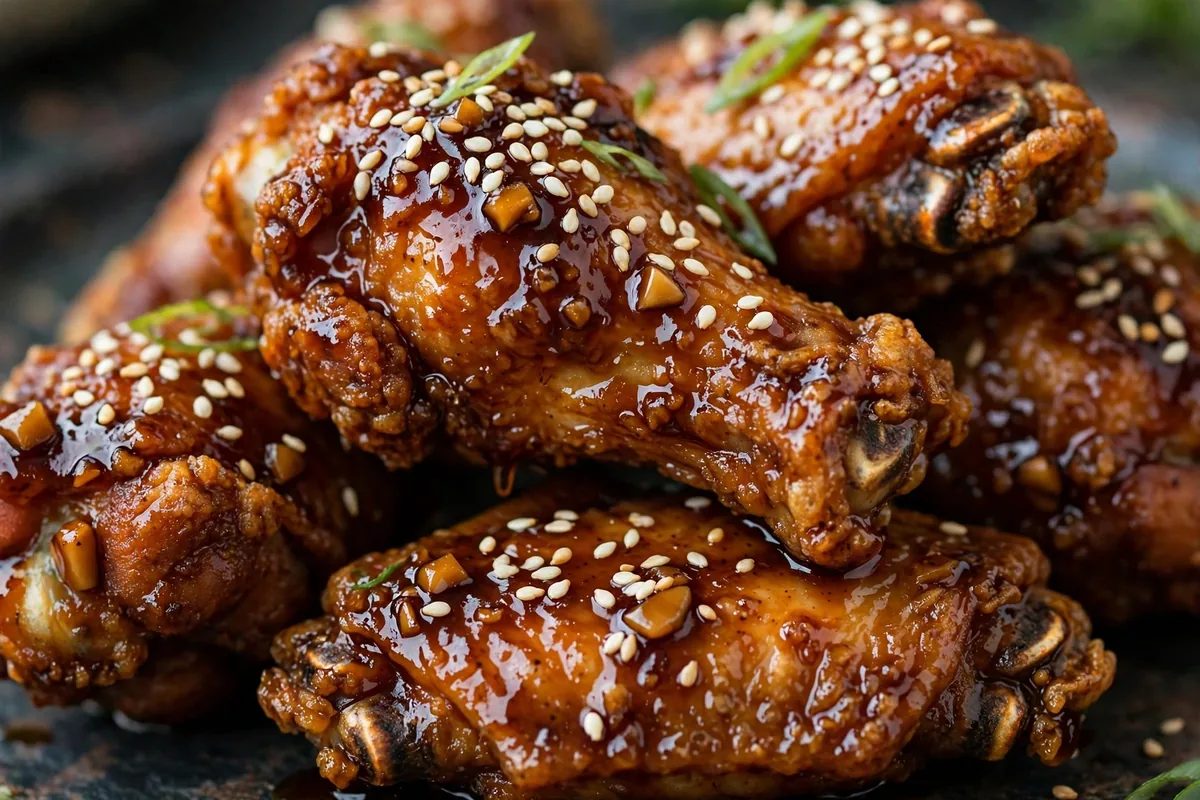 Jinjja Wings and sauces