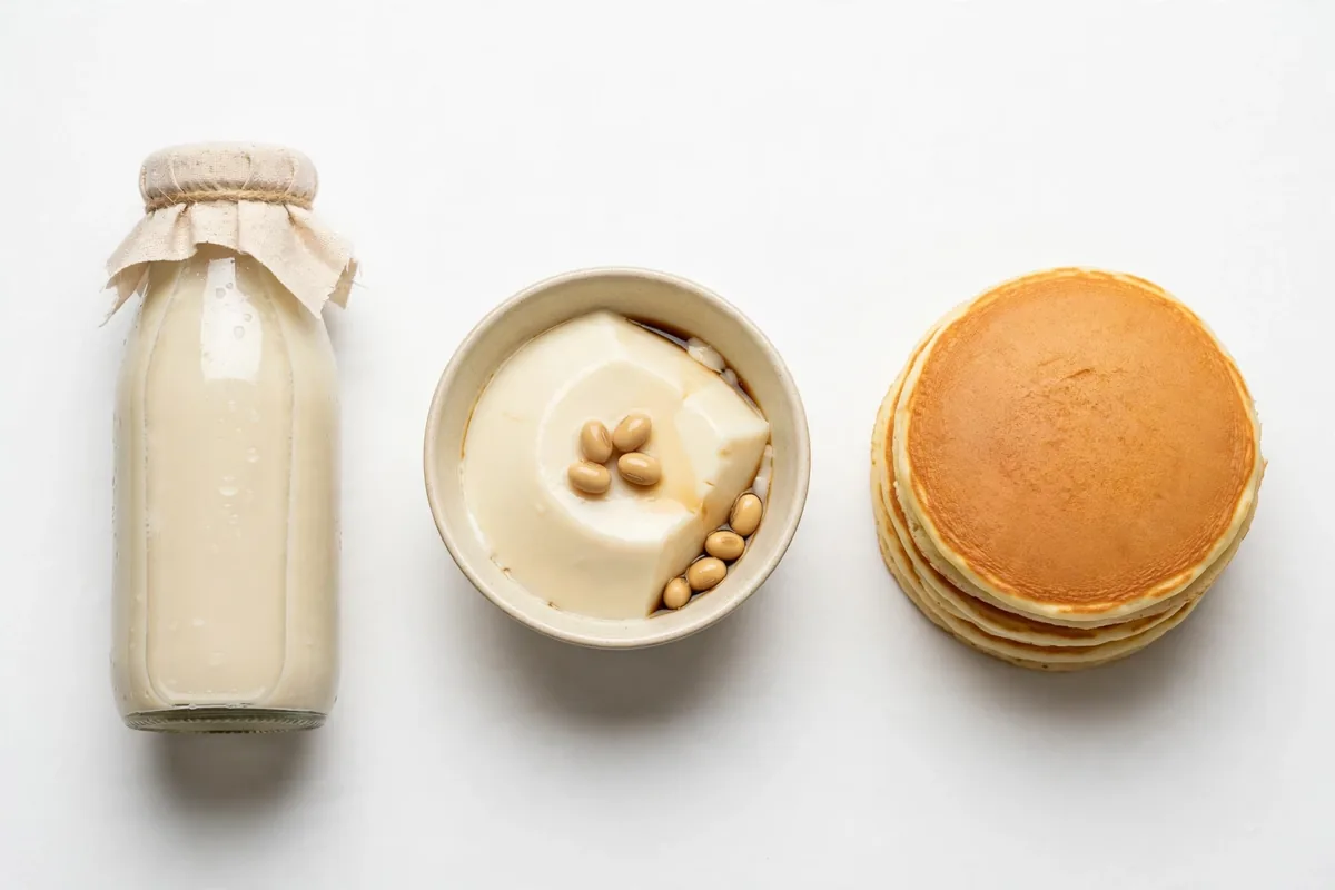 How many calories are in Jollibean soy drinks and beancurd?