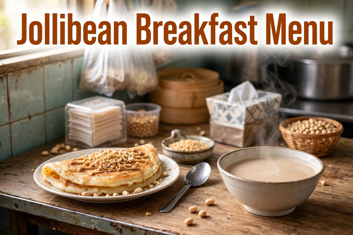 jollibean breakfast menu