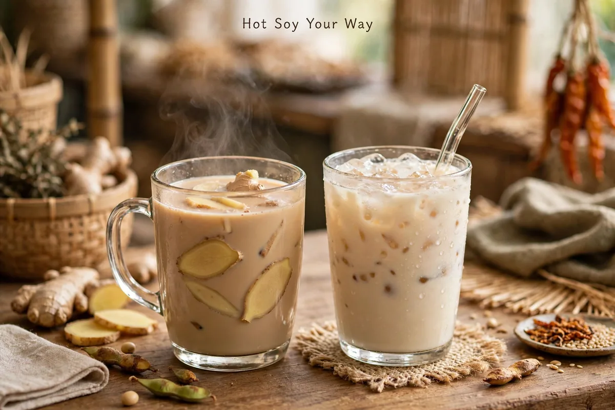Hot soy, your way