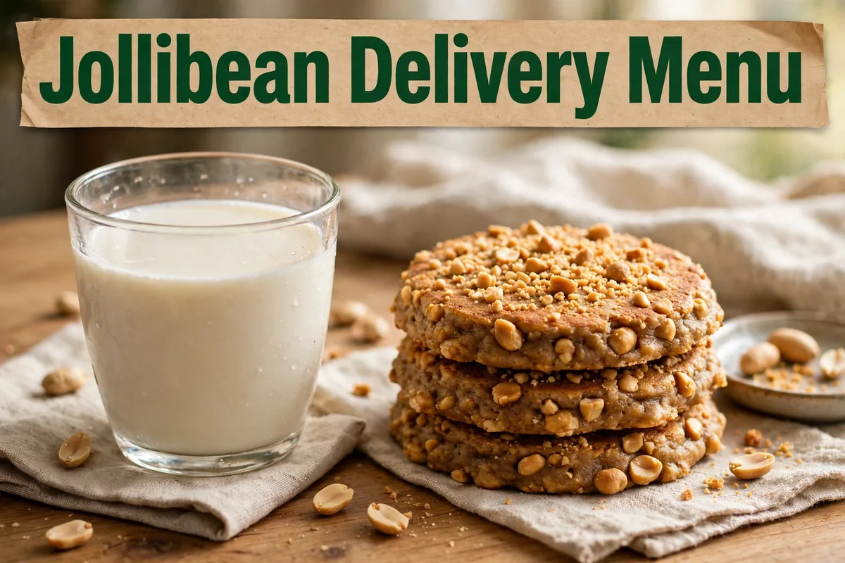 Jollibean Delivery Menu