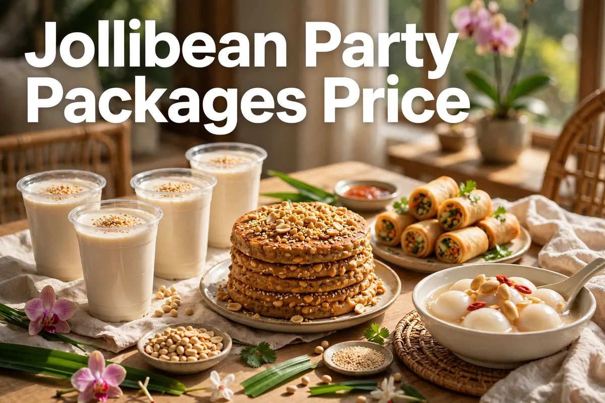 Jollibean party packages price