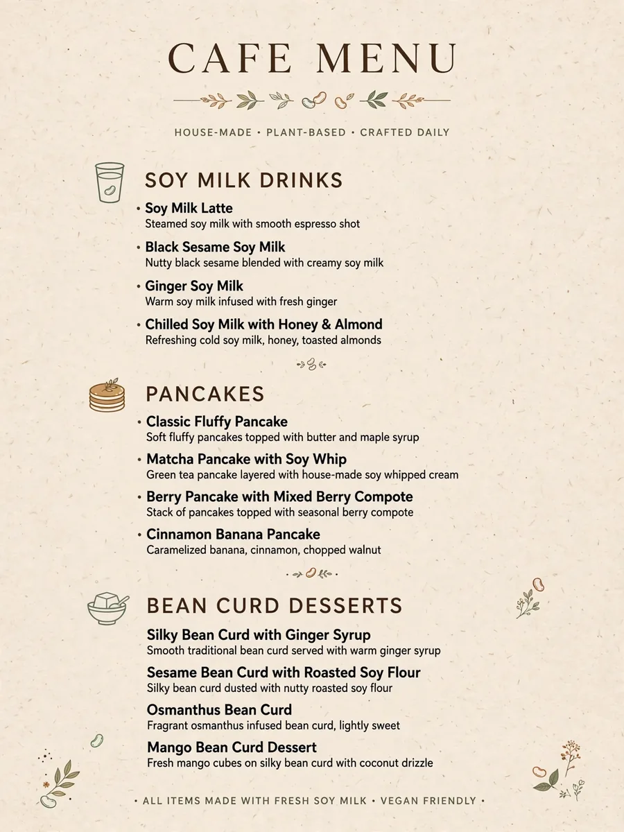 What is on the Jollibean menu in Singapore?