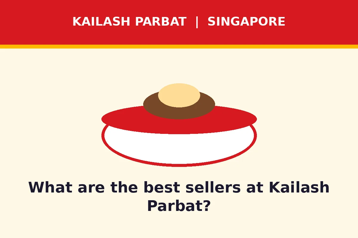 What are the best sellers at Kailash Parbat?