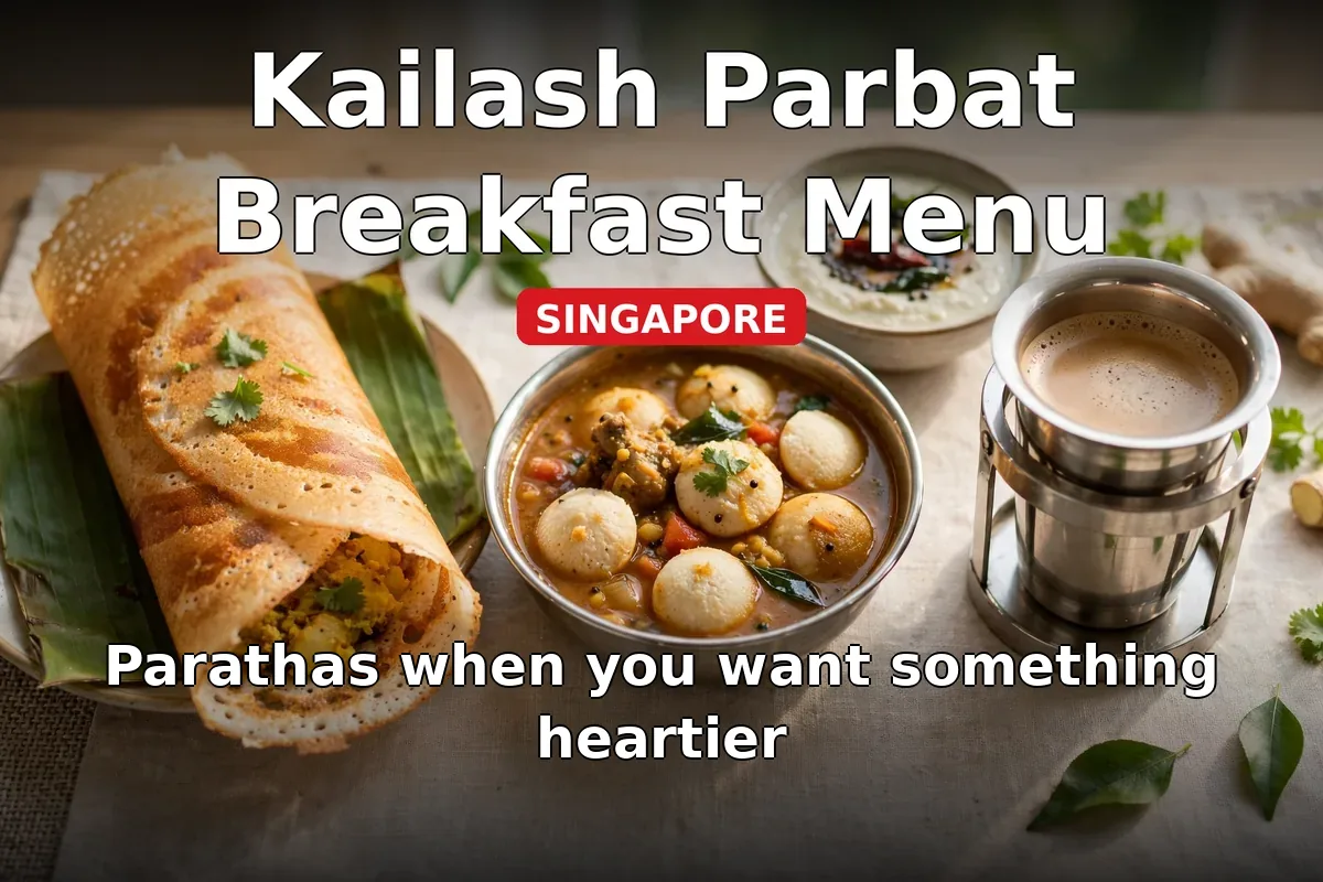 Parathas when you want something heartier
