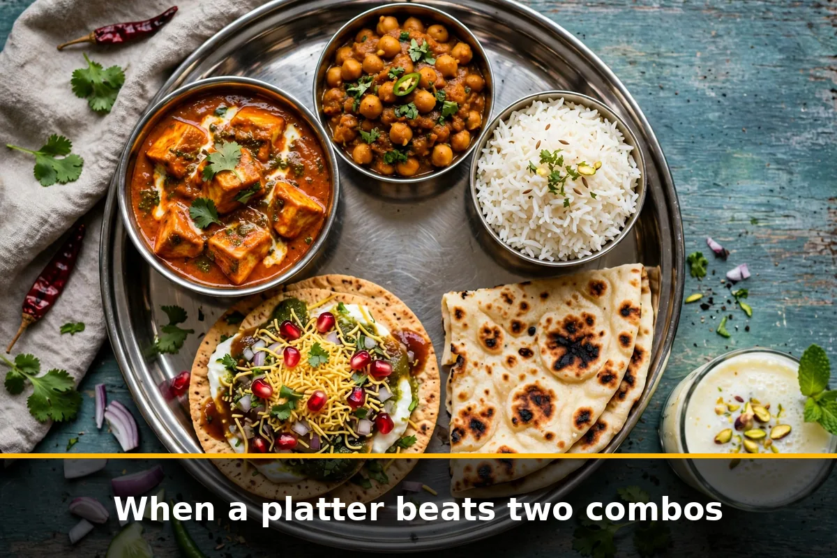 When a platter beats two combos
