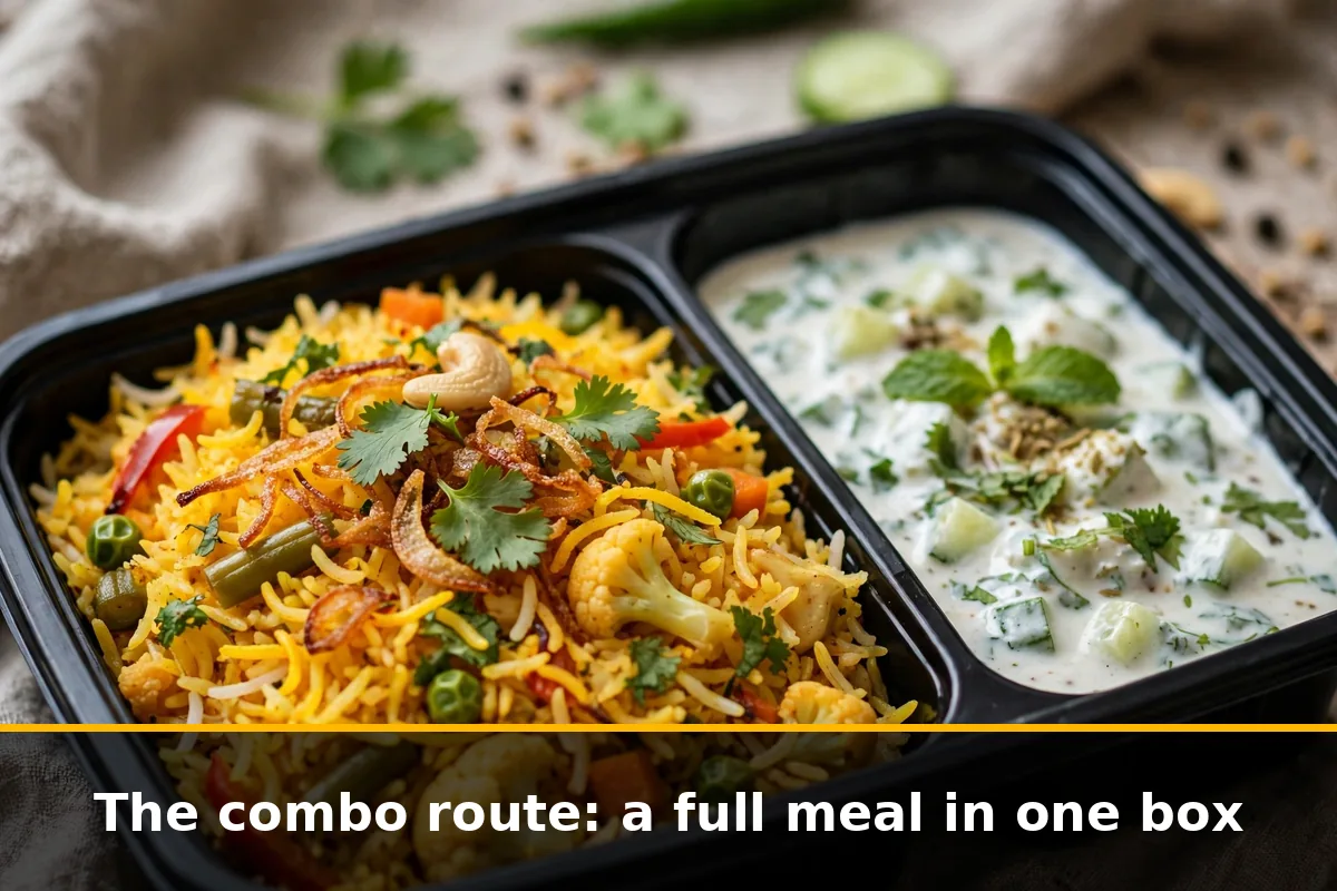 The combo route: a full meal in one box