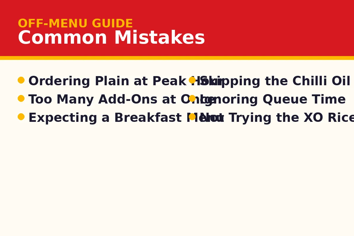 What Mistakes Do First-Timers Make?