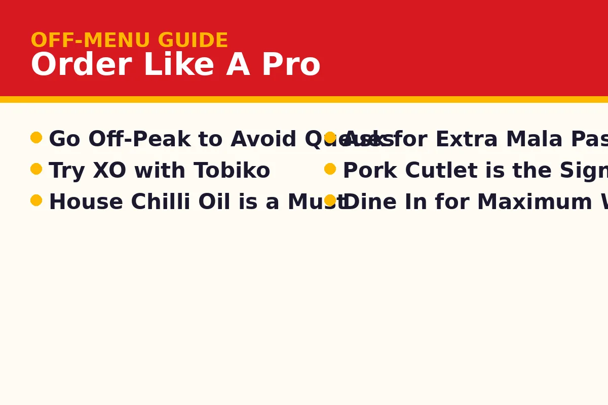 How Do Regulars Order Like a Pro?
