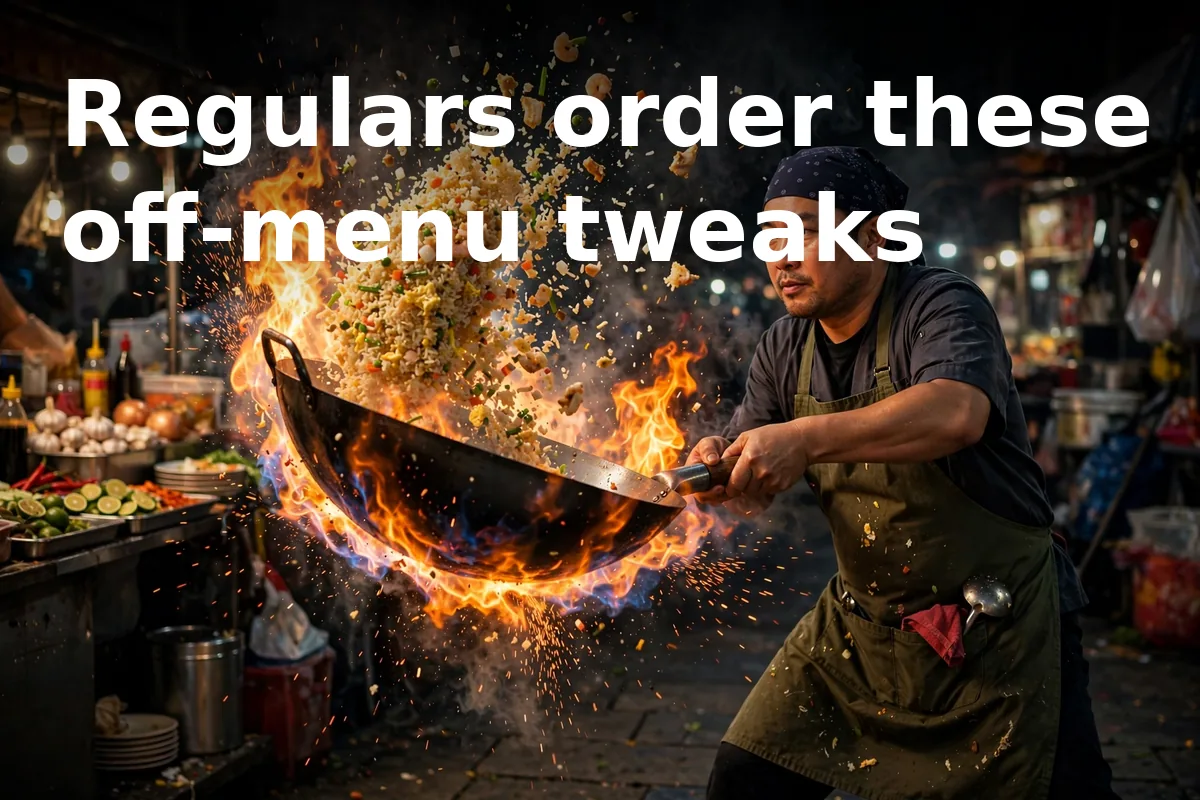Regulars order these off-menu tweaks