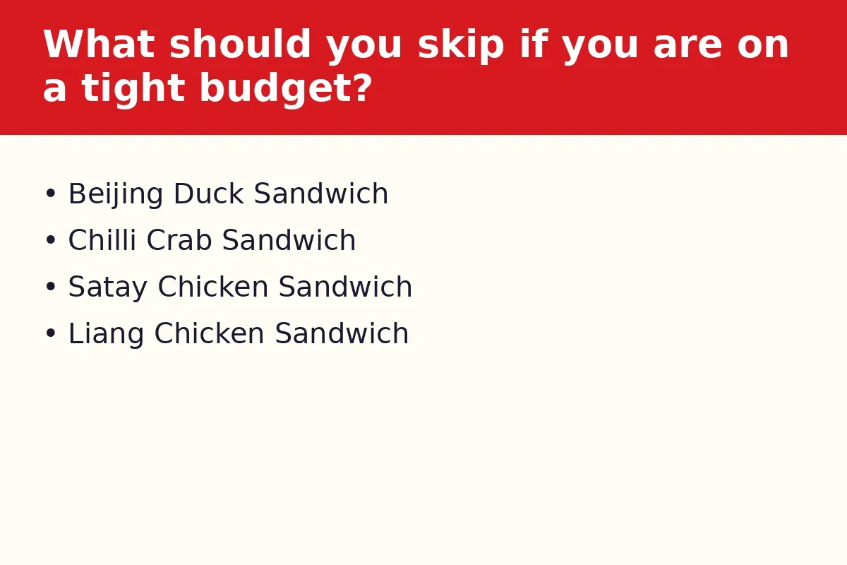 What should you skip if you are on a tight budget?