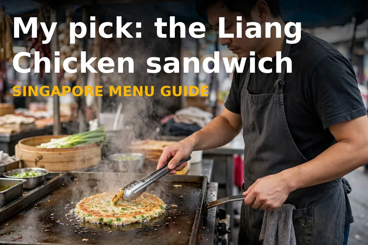 My pick: the Liang Chicken sandwich