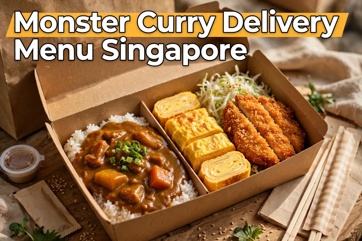 Monster Curry delivery menu Singapore