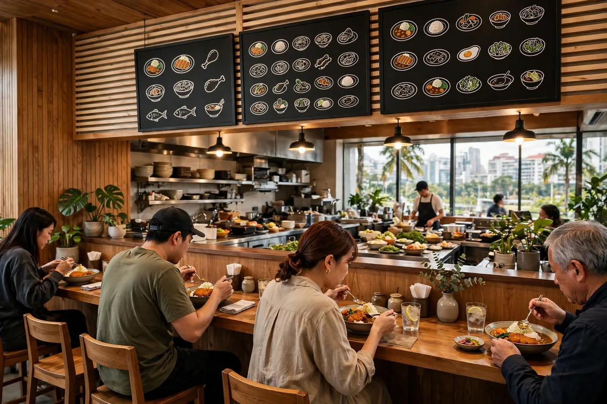 Where can you find Monster Curry in Singapore?