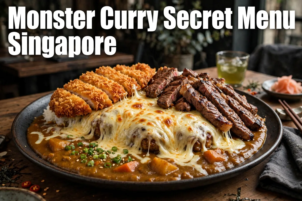 Monster Curry secret menu Singapore
