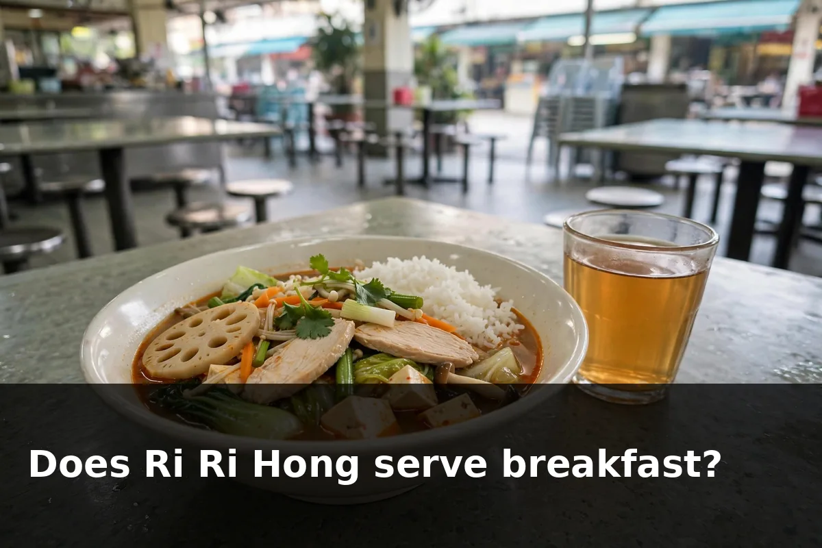 Does Ri Ri Hong serve breakfast?