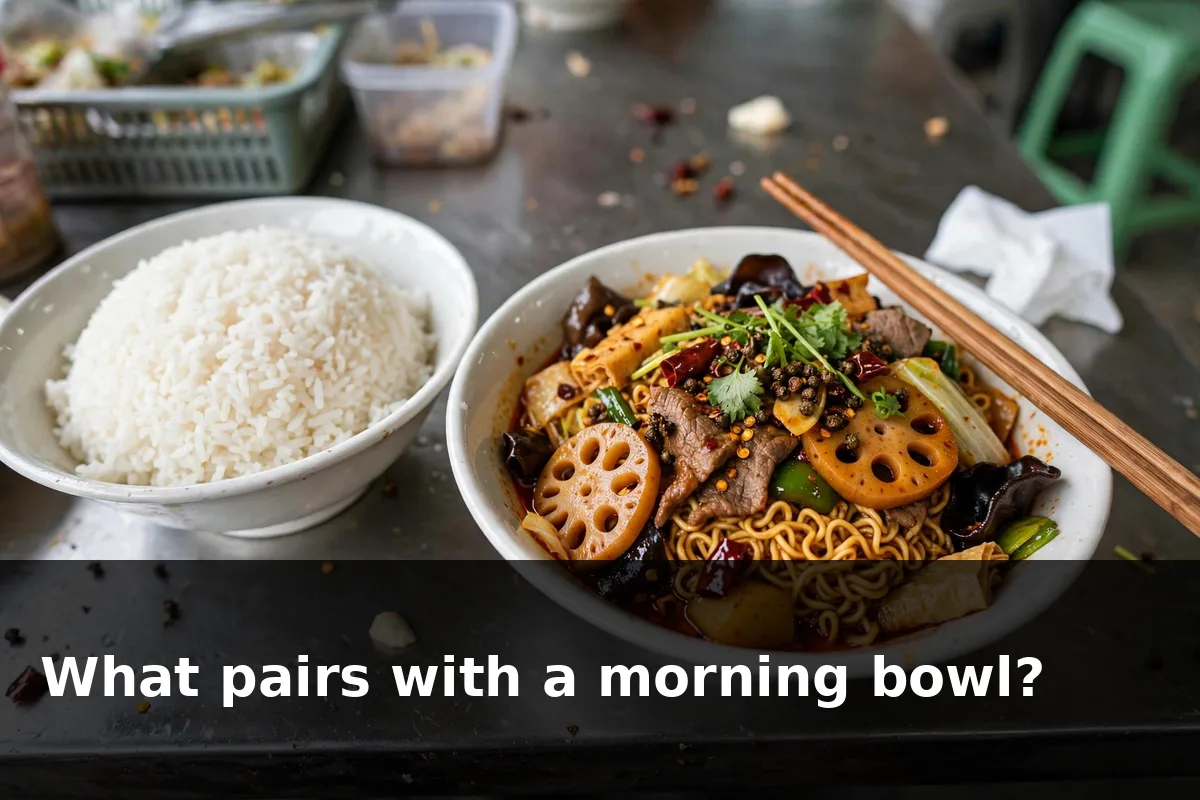 What pairs with a morning bowl?