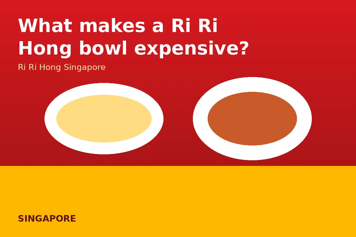What makes a Ri Ri Hong bowl expensive?