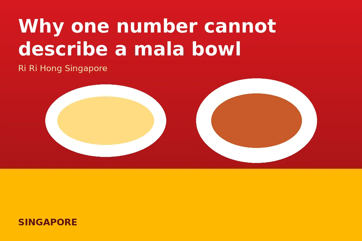 Why one number cannot describe a mala bowl
